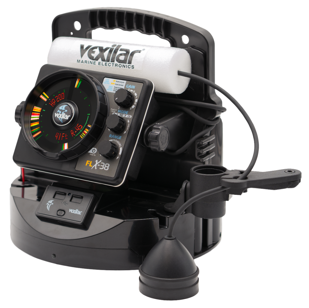 Vexilar Pro Pack Elite FLX-38 w LI and BB Ice Ducer