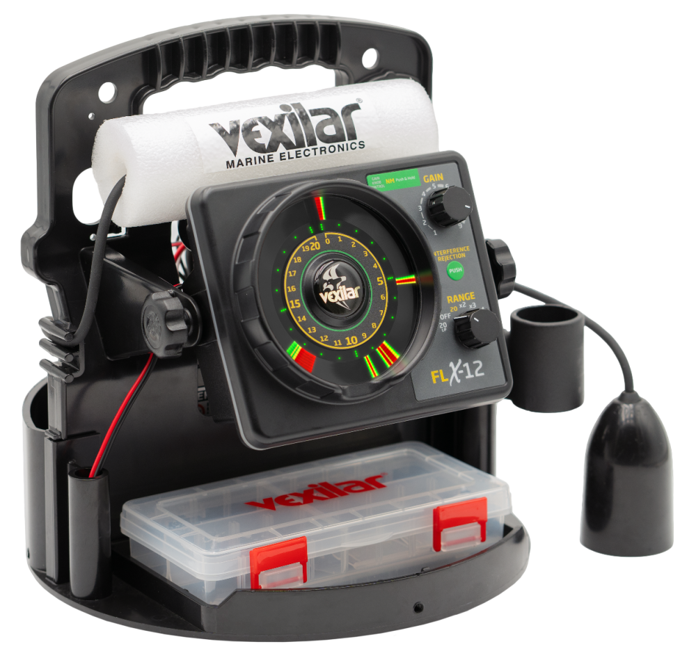 Vexilar FLX-12 Pro Pack w 12 Degree Ice Ducer